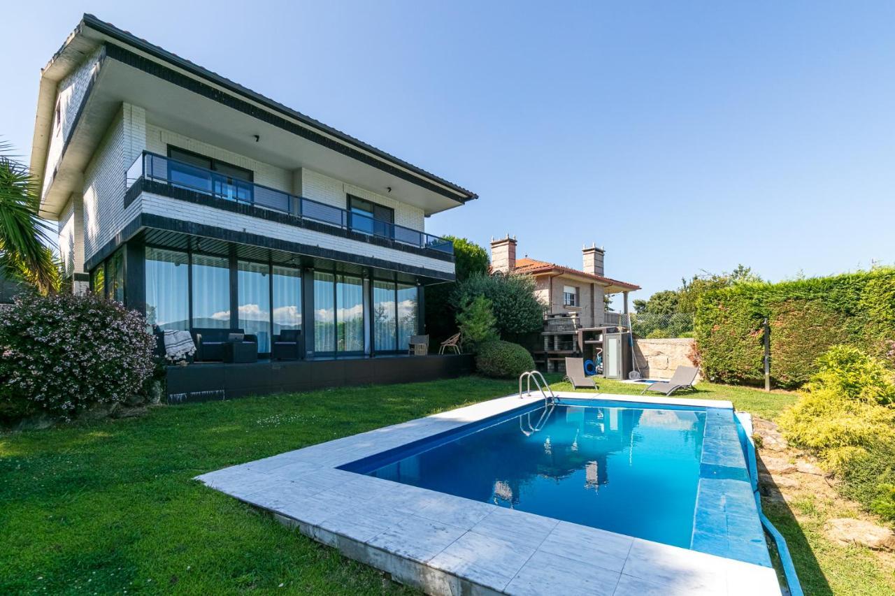 Espectacular Casa Vilaboa ปอนเตเบดรา ภายนอก รูปภาพ