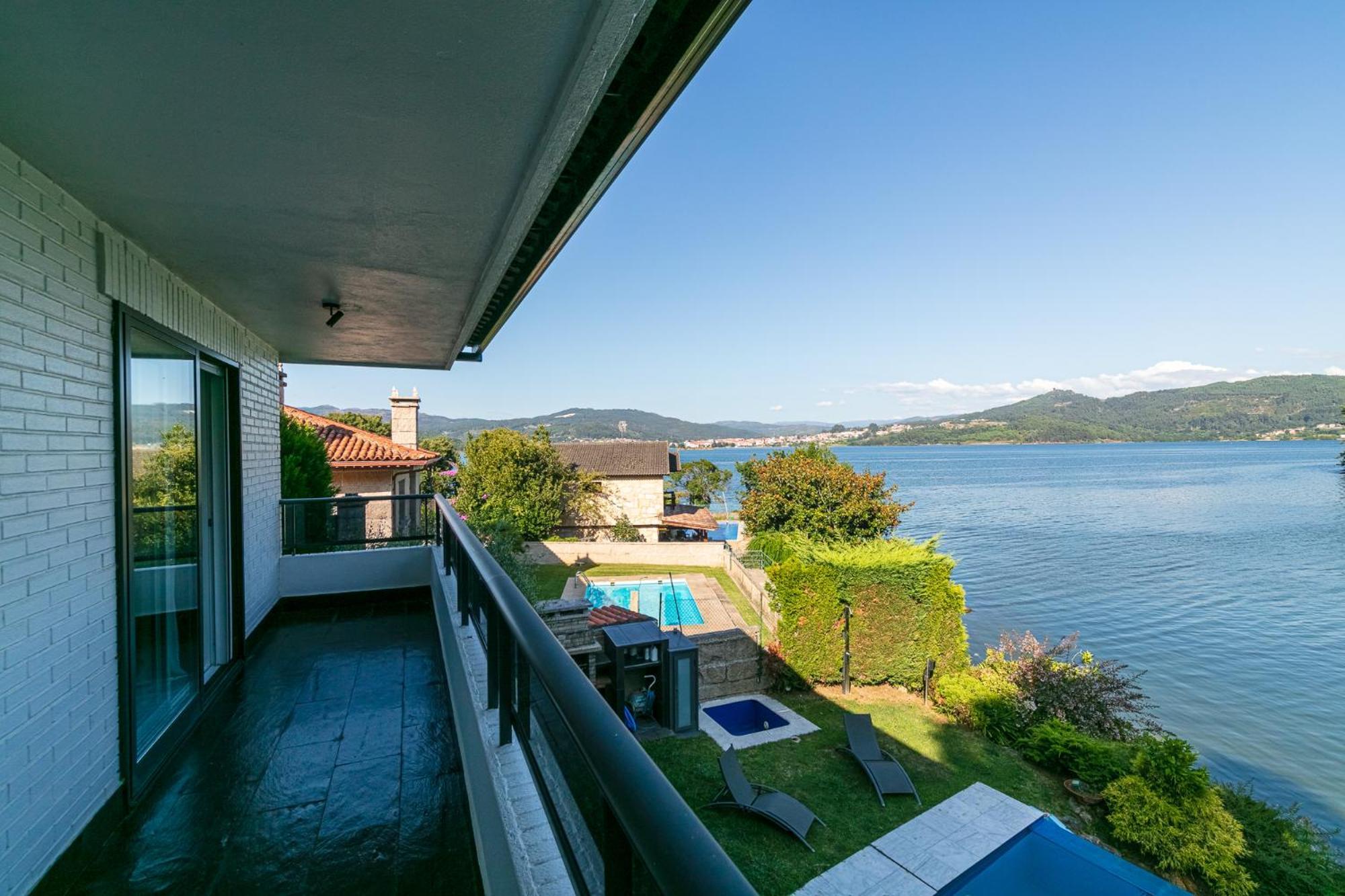 Espectacular Casa Vilaboa ปอนเตเบดรา ภายนอก รูปภาพ